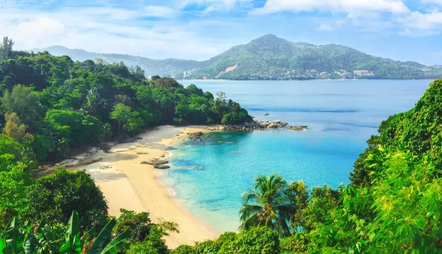 Viewpoint of laem sing beach