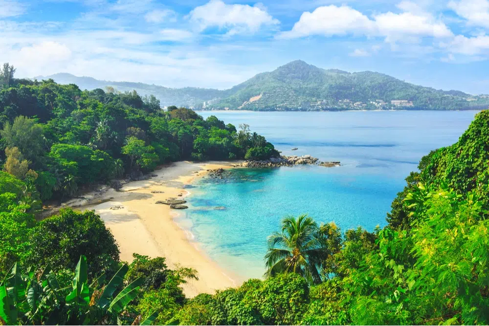 Viewpoint of laem sing beach