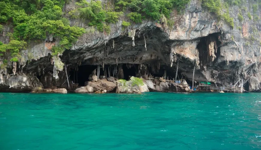 Phi Phi Island The Viking Cave and Birds Nest at Phi Phi
