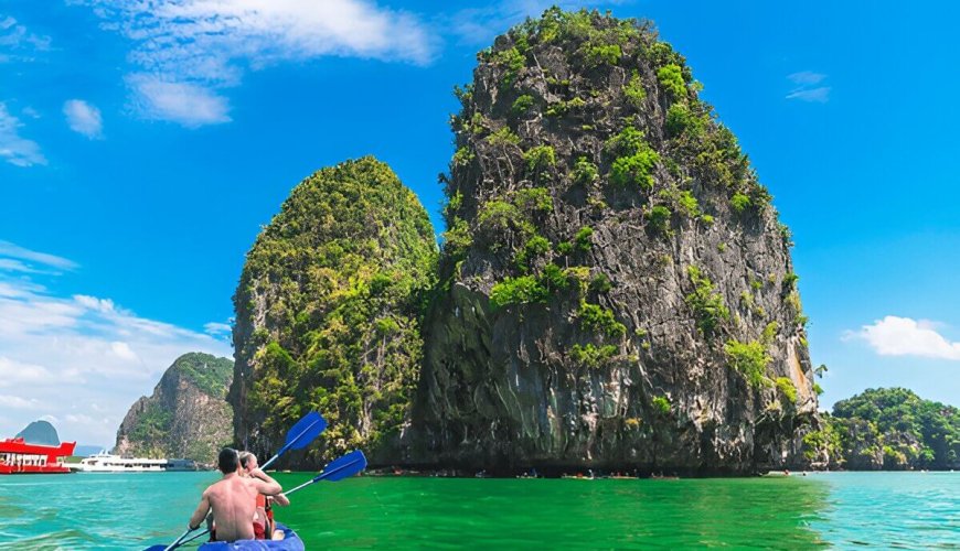 Phang Nga Bay Kayaking Adventures- Exploring Its Sea Caves and Lagoons