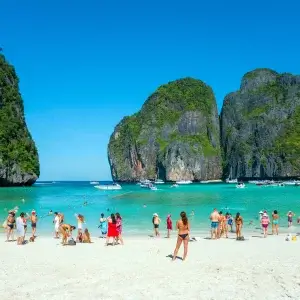Beach of Maya Bay